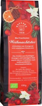 Bio Früchtetee Weihnachtstee 100g